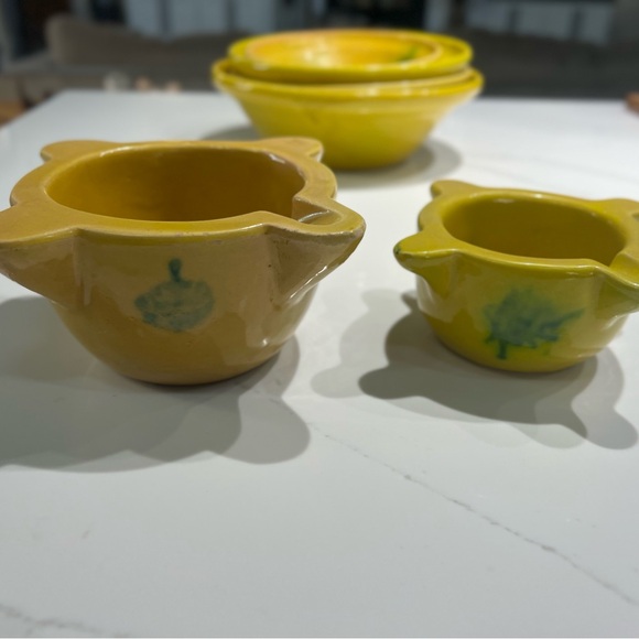 Rare Spanish Pottery 6 piece Serving Set - Picture 7 of 10